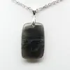 Pendente rettangolare in labradorite - 2