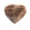 Pietra di luna del Madagascar: cuore - 0