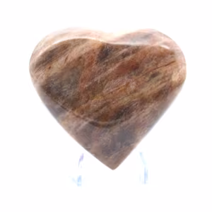 Cuore di microclino dal Madagascar