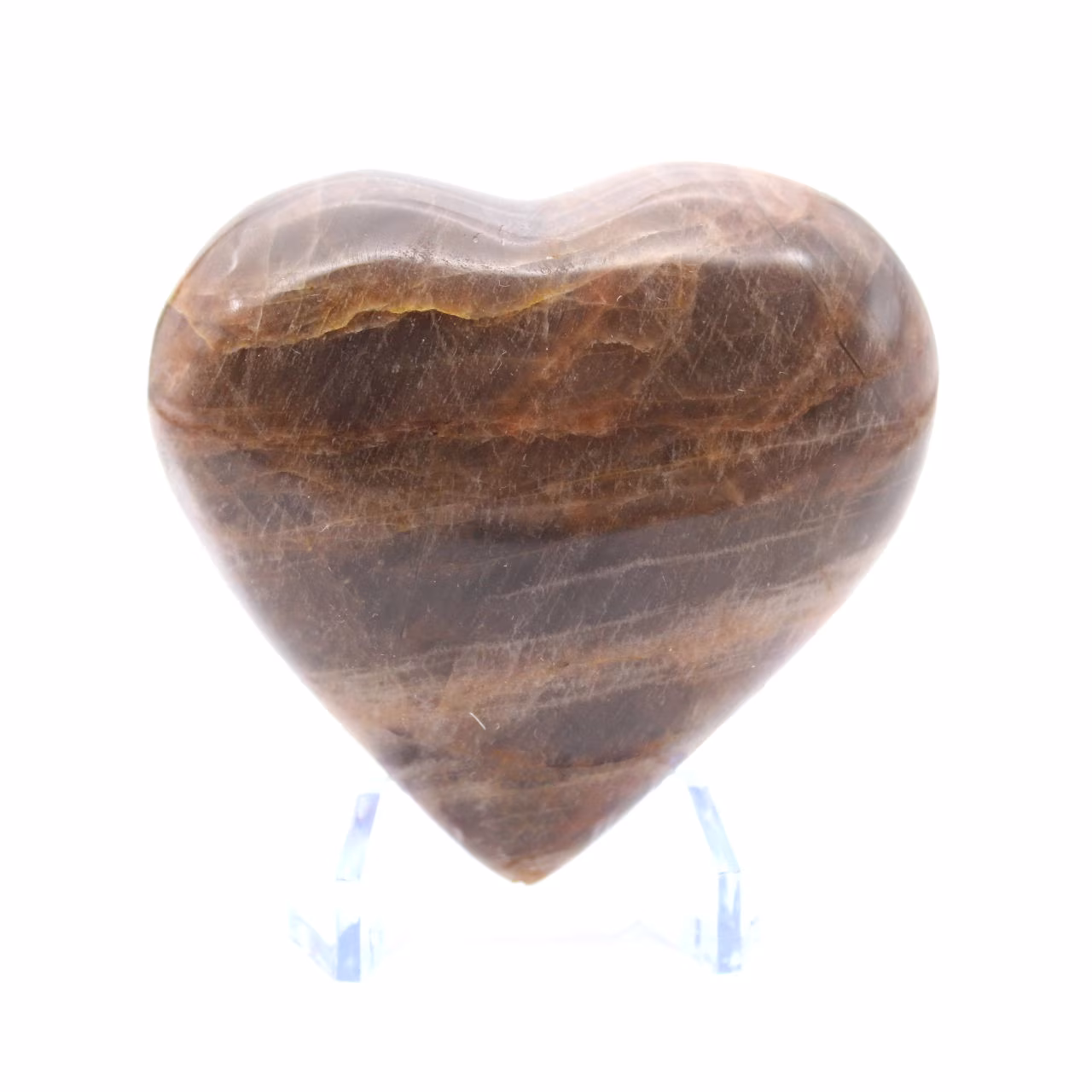 Cuore di pietra di luna microclino