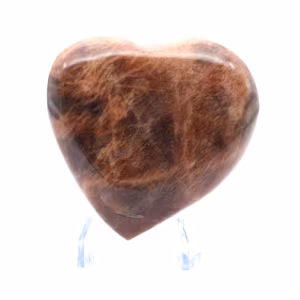 Cuore di pietra microclino del Madagascar