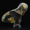 Grande decorazione in pietra naturale di diaspro a forma di calabrone - 4