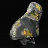 Grande decorazione in pietra naturale di diaspro a forma di calabrone - 5