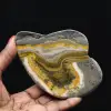 Roccia di diaspro calabrone lucidata Scienza dei minerali - 1