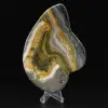 Roccia di diaspro calabrone lucidata Scienza dei minerali - 0
