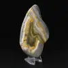Roccia di diaspro calabrone lucidata Scienza dei minerali - 4