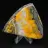 Pietra naturale di autenticità Bumblebee Jasper