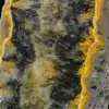 Lastra sottile di diaspro calabrone lucidato - 7