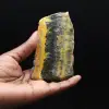 Esemplare compatto e levigato di Bumblebee Jasper - 1