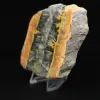 Diaspro calabrone: placca sedimentaria quadrata - 5