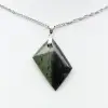 Ciondolo di diaspro Kambamba a forma di diamante - 1