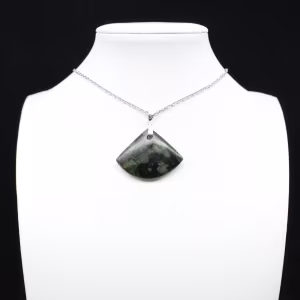 Ciondolo Kambamba Jasper a forma di ventaglio