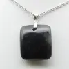 Ciondolo quadrato in labradorite - 1