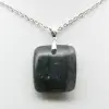 Ciondolo in pietra di labradorite quadrata - 2