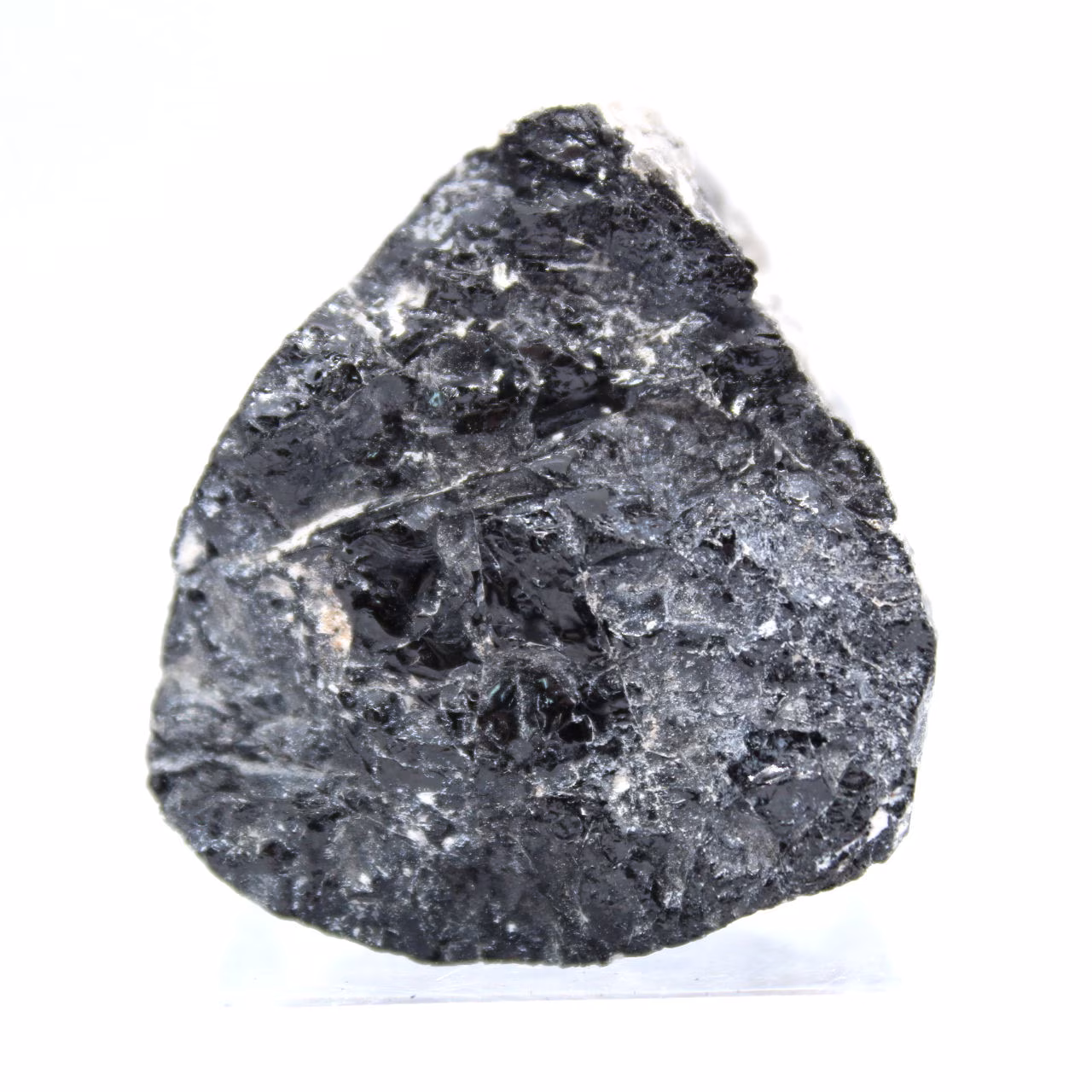 Cristallo di tormalina nera grezza