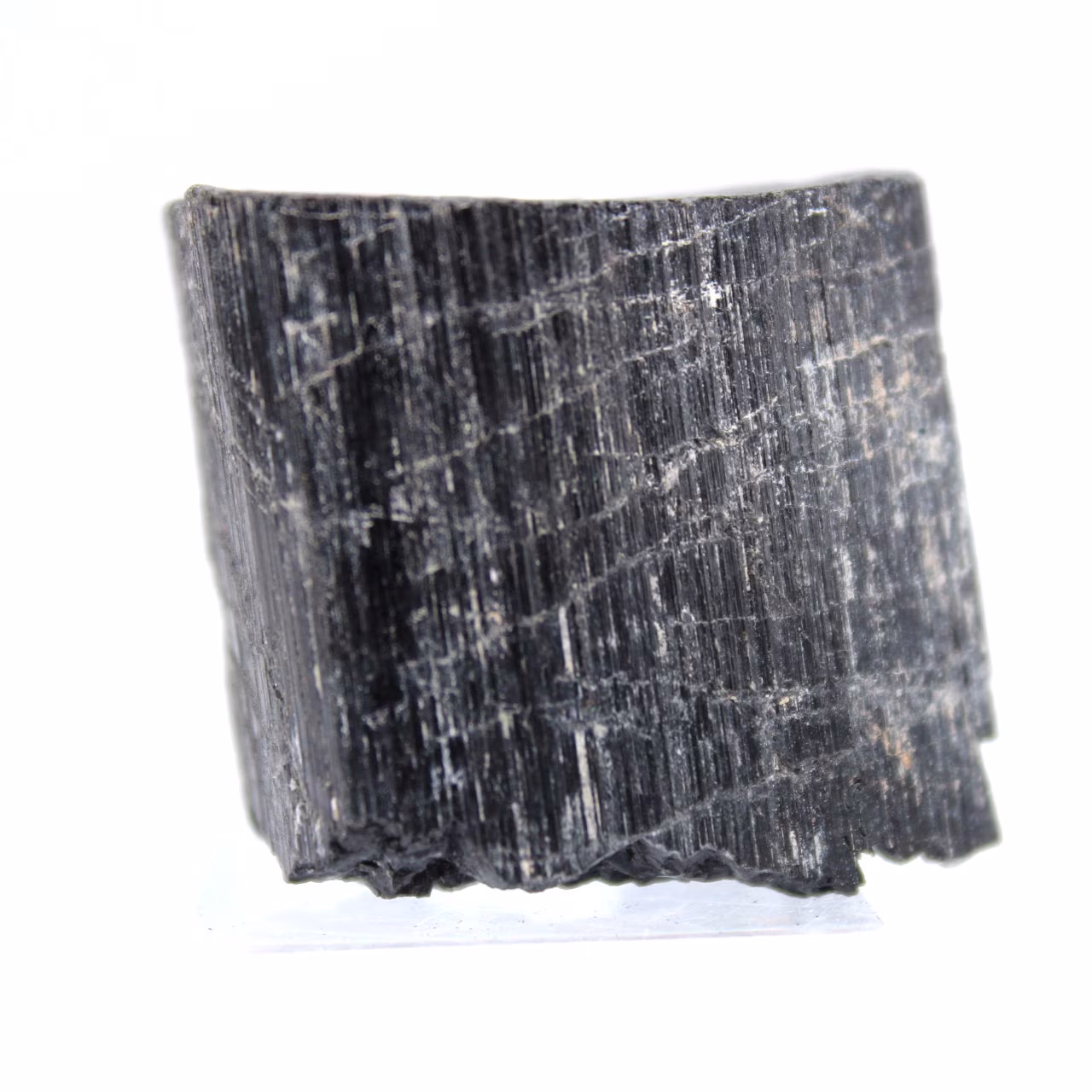 Cristallo di tormalina nera grezza