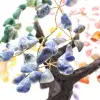Albero minerale con base in ametista e foglie composte da vari minerali - 16