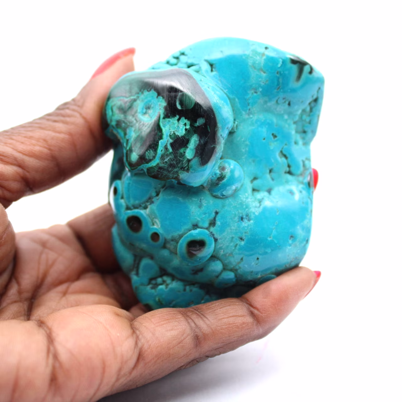 Pietra di crisocolla del Congo