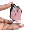 Fetta di Rodonite lucidata di qualità per decorazione - 4