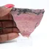Fetta di Rodonite lucidata di qualità per decorazione - 15