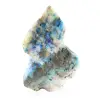 Fetta autentica di pietra di Azurite Malachite per decorazione - 0