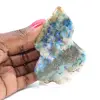 Fetta autentica di pietra di Azurite Malachite per decorazione - 4