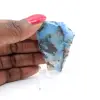 Fetta di pietra di Azurite Malachite per collezione e creazione - 4