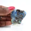 Fetta lucidata di Azurite Malachite minerale grezzo di qualità - 4