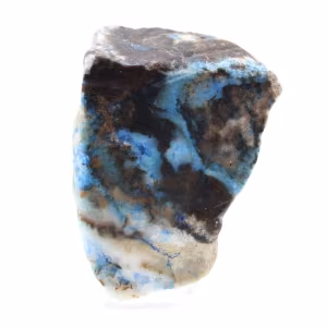 Fetta di Azurite Malachite per collezione di minerali