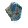 Fetta di pietra di Azurite Malachite per collezione e creazione - 0