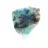 Fetta autentica di pietra di Azurite Malachite per decorazione