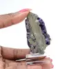 Fetta di pietra di Fluorite Pirite lucidata - 0