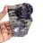 Fetta autentica di Fluorite Pirite per decorazione