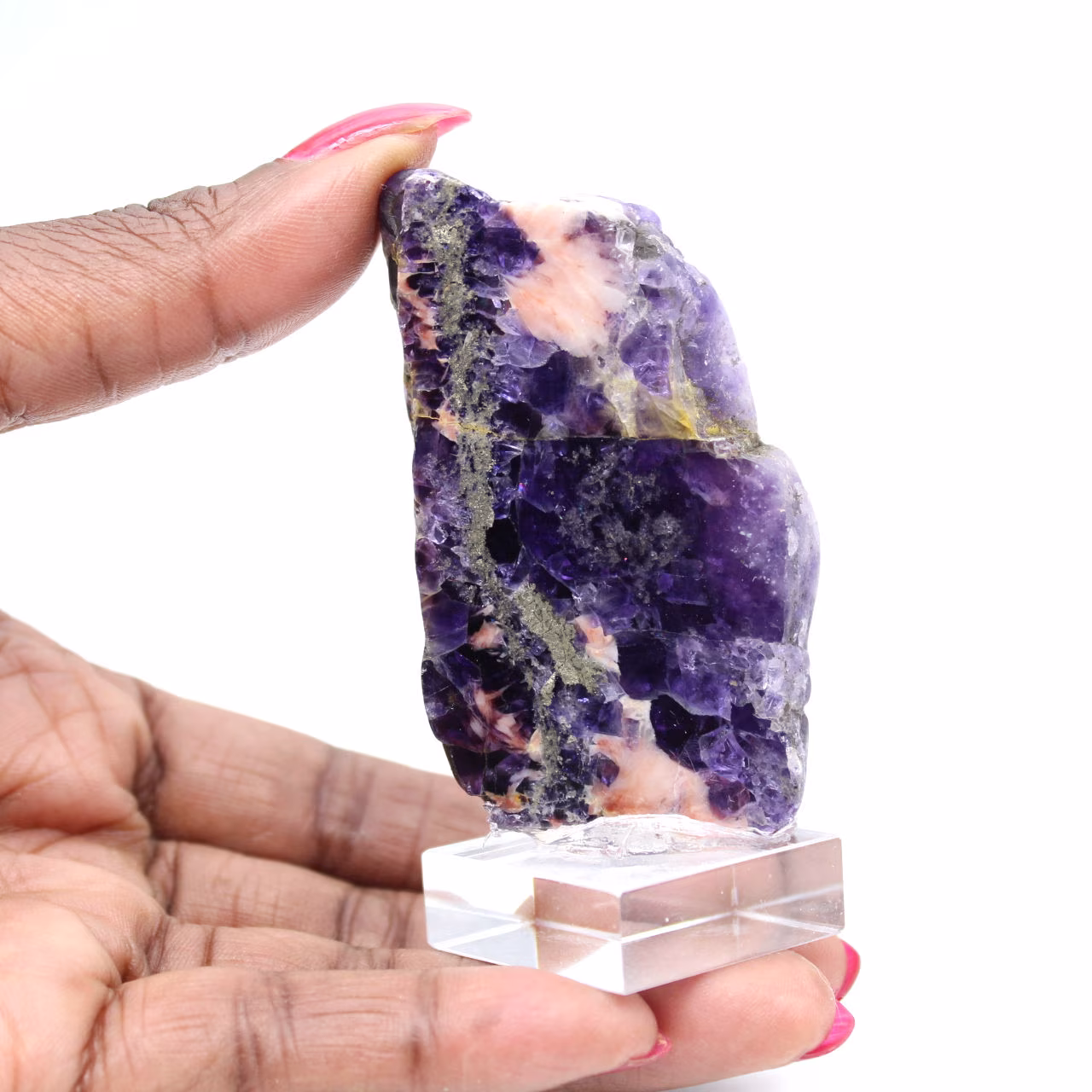 Pietra di Fluorite Pirite minerale grezzo per collezione