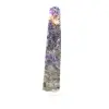 Fetta di pietra di Fluorite Pirite lucidata - 3