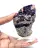 Fetta di pietra di Fluorite Pirite lucidata