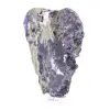 Fetta naturale di Fluorite Pirite ideale per collezione - 2