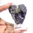 Fetta naturale di Fluorite Pirite ideale per collezione
