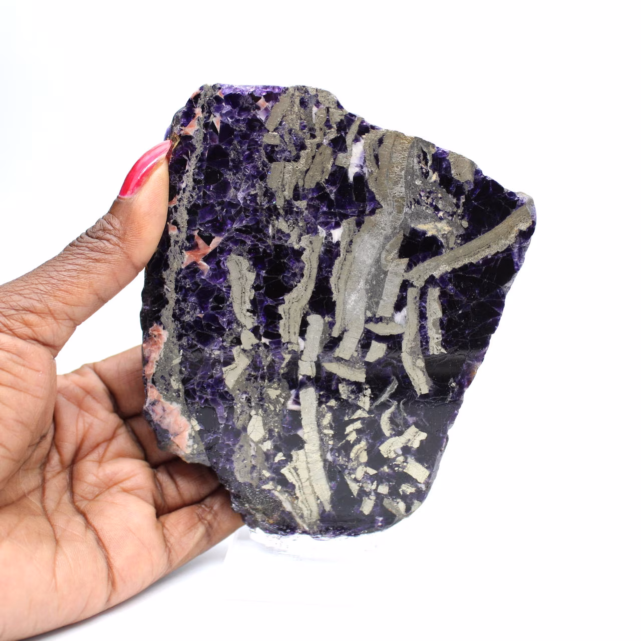 Pietra di Fluorite Pirite minerale grezzo per collezione