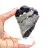 Fetta autentica di Fluorite Pirite per decorazione
