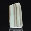 Fetta lucidata di Aragonite verde minerale grezzo di qualità - 0