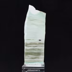 Pietra di Aragonite verde ideale per collezione