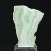 Fetta lucidata di Aragonite verde minerale grezzo di qualità - 0
