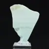 Fetta naturale di Aragonite verde per decorazione - 0