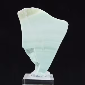 Fetta naturale di Aragonite verde per decorazione