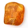 Ambra gialla autentica dalla Lituania – Articolo in ciottoli naturali - 0