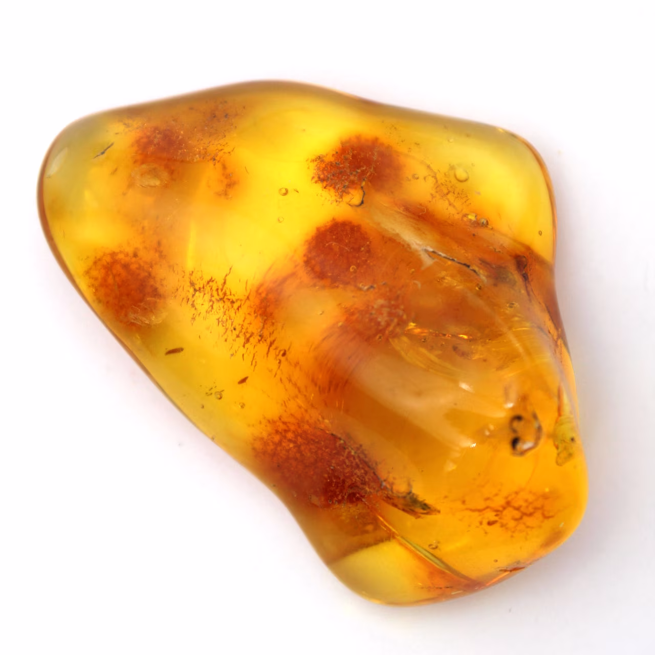 Ciottolo di ambra gialla, oggetto minerale Lituania – esemplare decorativo