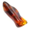 Ciottolo d'ambra lucidato dalla Lituania - Oggetto decorativo minerale - 2