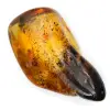 Piccolo ciottolo di ambra baltica lucidata - Autenticità garantita - 0