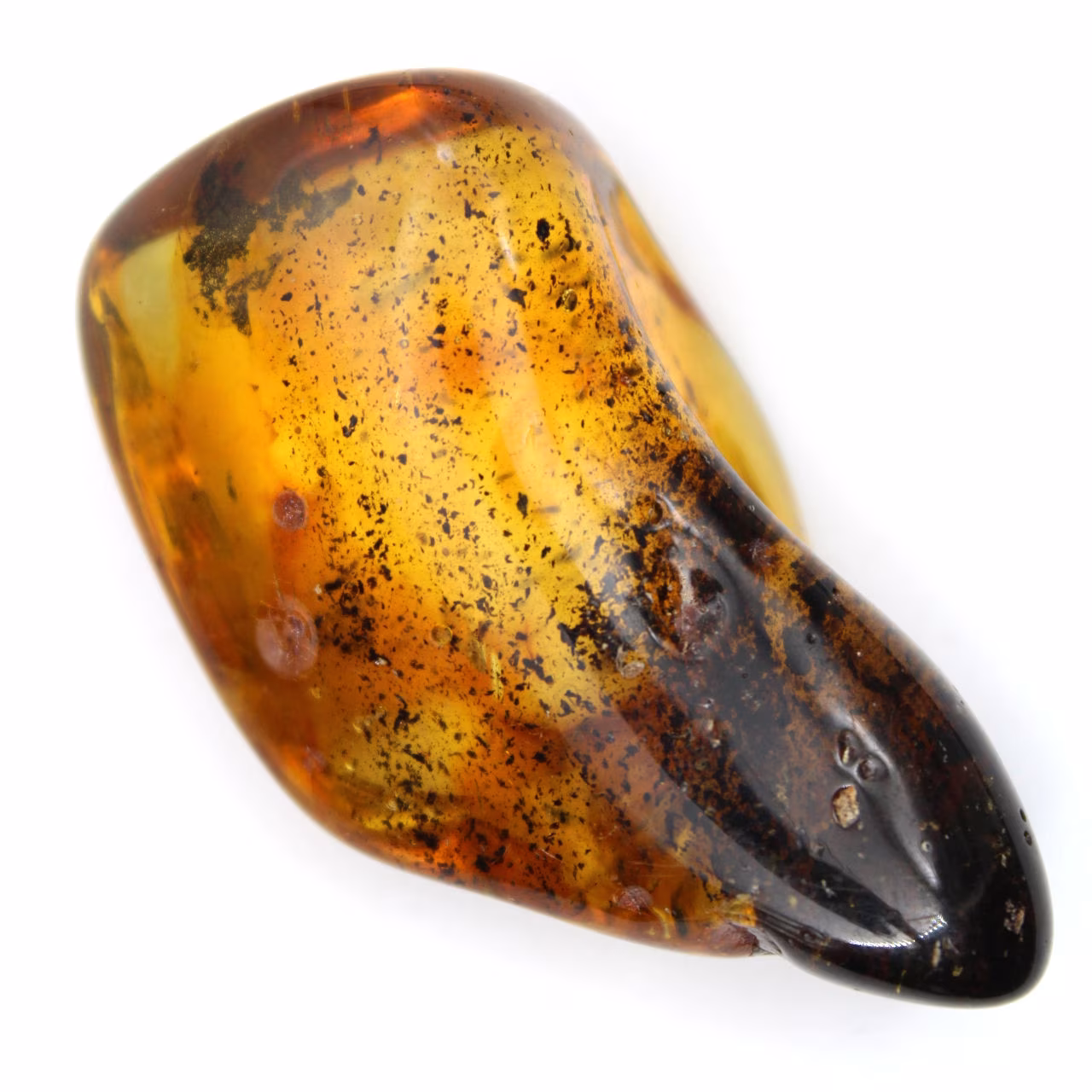 Piccolo ciottolo di ambra baltica lucidata - Autenticità garantita
